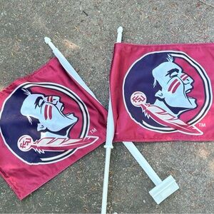 Brand New Florida State set of 2 Officially Licensed Car Flags